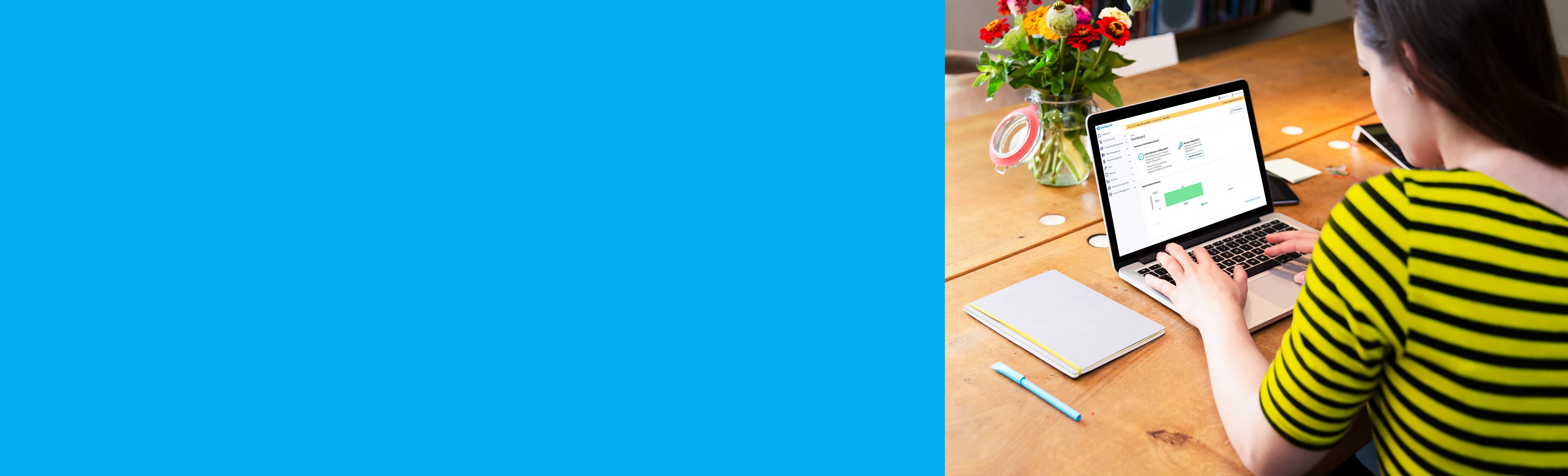 Billing information screen